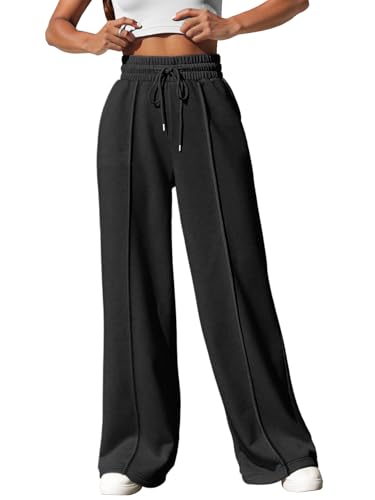 Miromiho Womens Wide Leg Sweatpants Fleece Lined