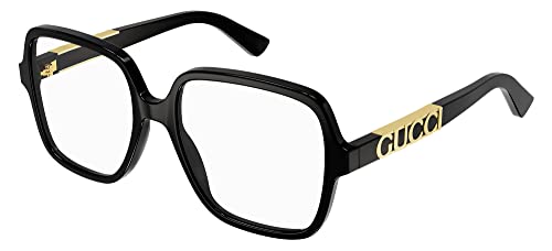 Gucci GG1193O 001 Black Square Women’s Eyeglasses
