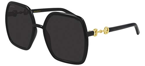 Gucci Women’s Horsebit Oversized Square Sunglasses