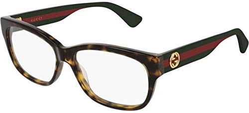 Gucci Gg 0278O 012 Havana Plastic Rectangle