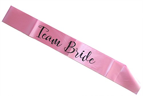 Team Bride Bridesmaid Sash Bachelorette Party