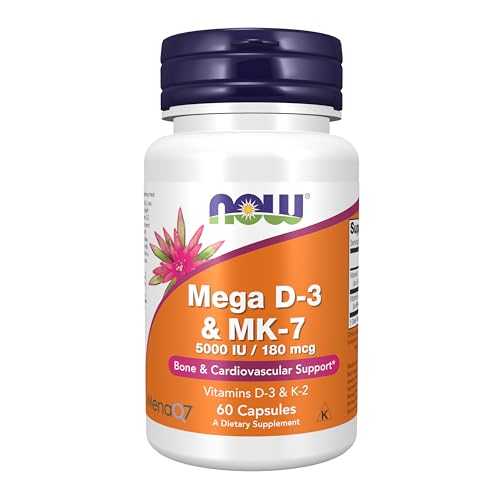 Now Foods Supplements, Mega D-3 & Mk-7 Vitamins D