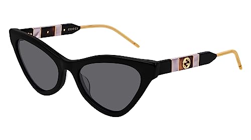 Gucci Women’s Sophisticated Web Cat Eye Sunglasses
