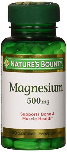 Nature’s Bounty Swallow Magnesium Supports Bones