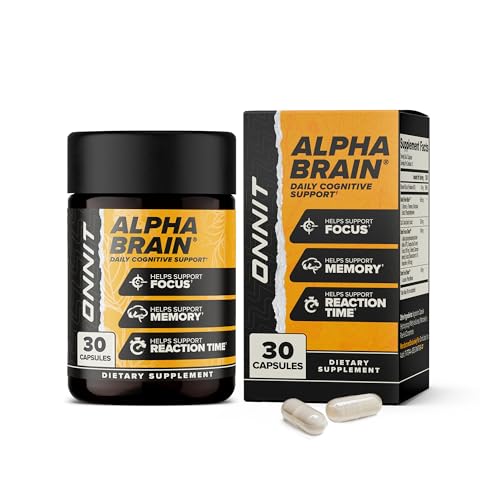 Onnit Alpha Brain Nootropic Brain Supplement Men