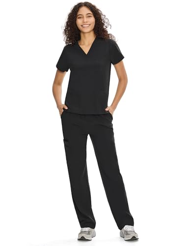 Cozyfit Scrubs Women Set Medical Uniform – V-Neck