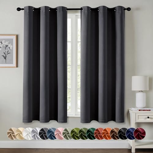 Miulee Blackout Curtains Bedroom Living Room 2
