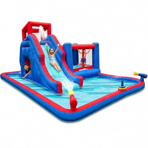 Sunny & Fun 2–1 Bounce & Blast Inflatable Water