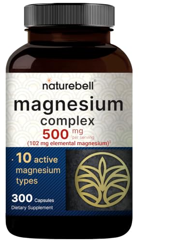 Magnesium Complex 500Mg, 300 Capsules | 10–1