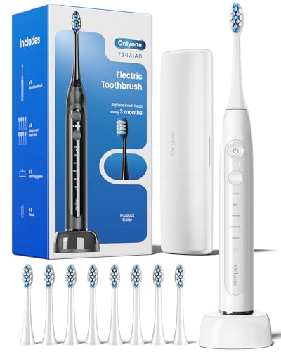 Onlyone Electric Toothbrush Adults, Rechargeable